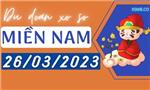 Thống kê XSMN 26/03 - Thống kê Xổ Số Miền Nam Chủ nhật Ngày 26/03/2023